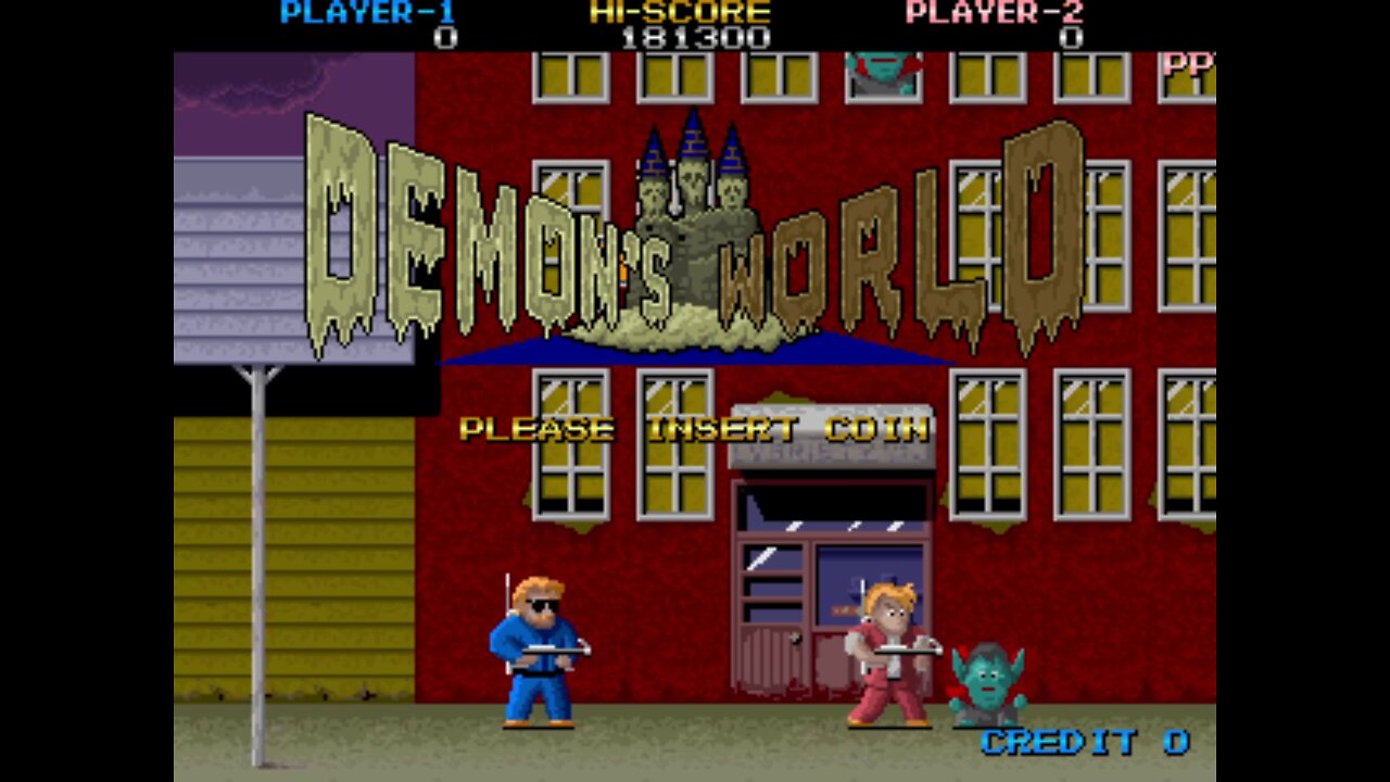 Demon's World Arcade Game, Toaplan 1990, playthrough