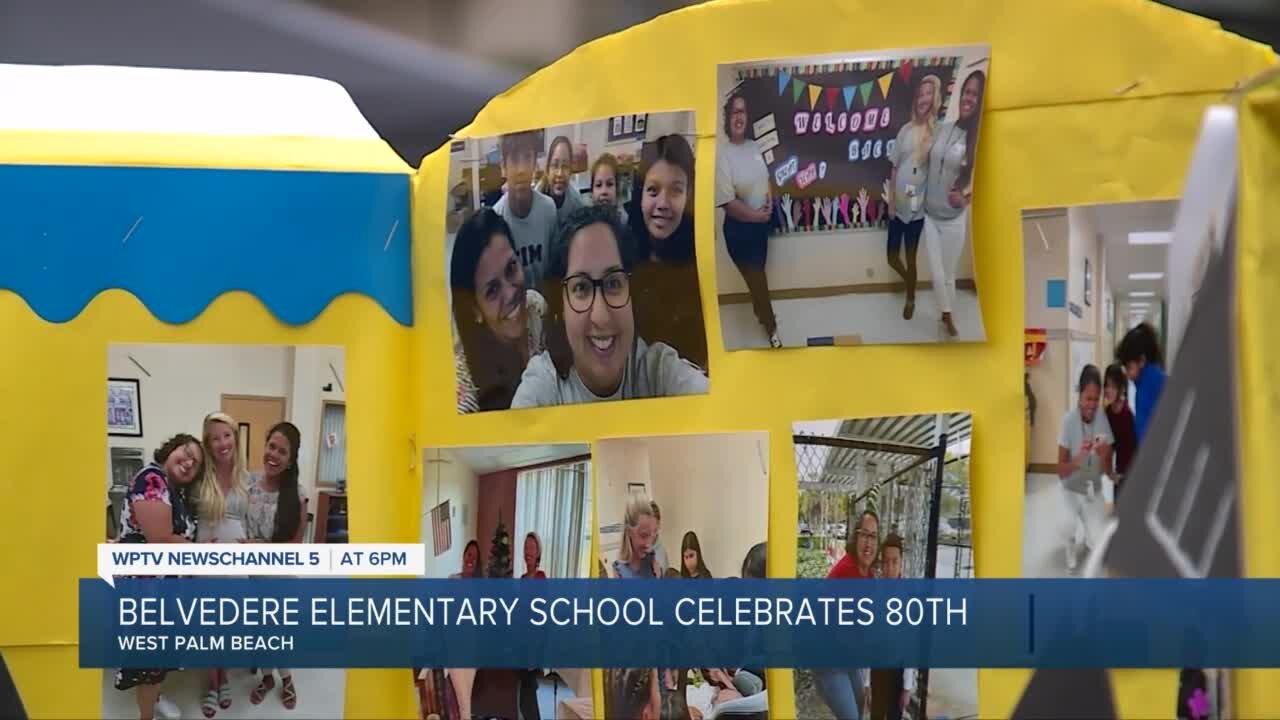 Belvedere Elementary School celebrates 80 years