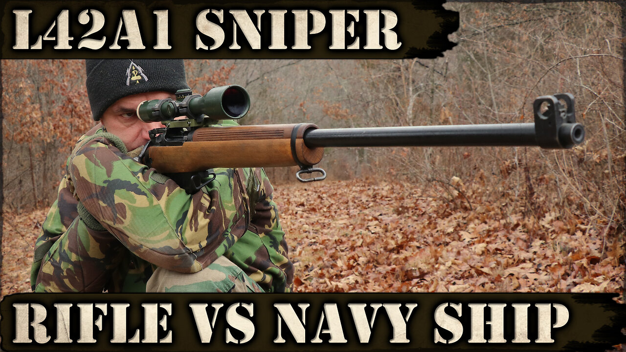 L42A1 Sniper Rifle vs Navy Warship?!