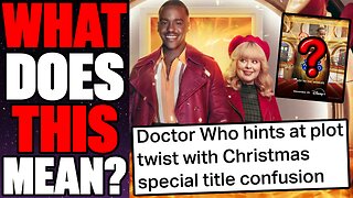 Doctor Who "Joy to the World" CRYPTIC MARKETING! | MULTIVERSE THEORY! | 2 Ncuti Gatwa Doctors?