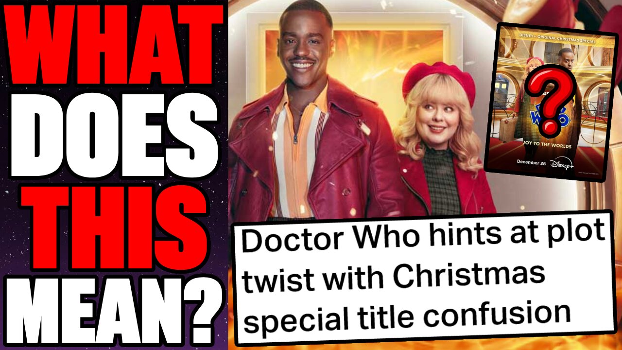 Doctor Who "Joy to the World" CRYPTIC MARKETING! | MULTIVERSE THEORY! | 2 Ncuti Gatwa Doctors?