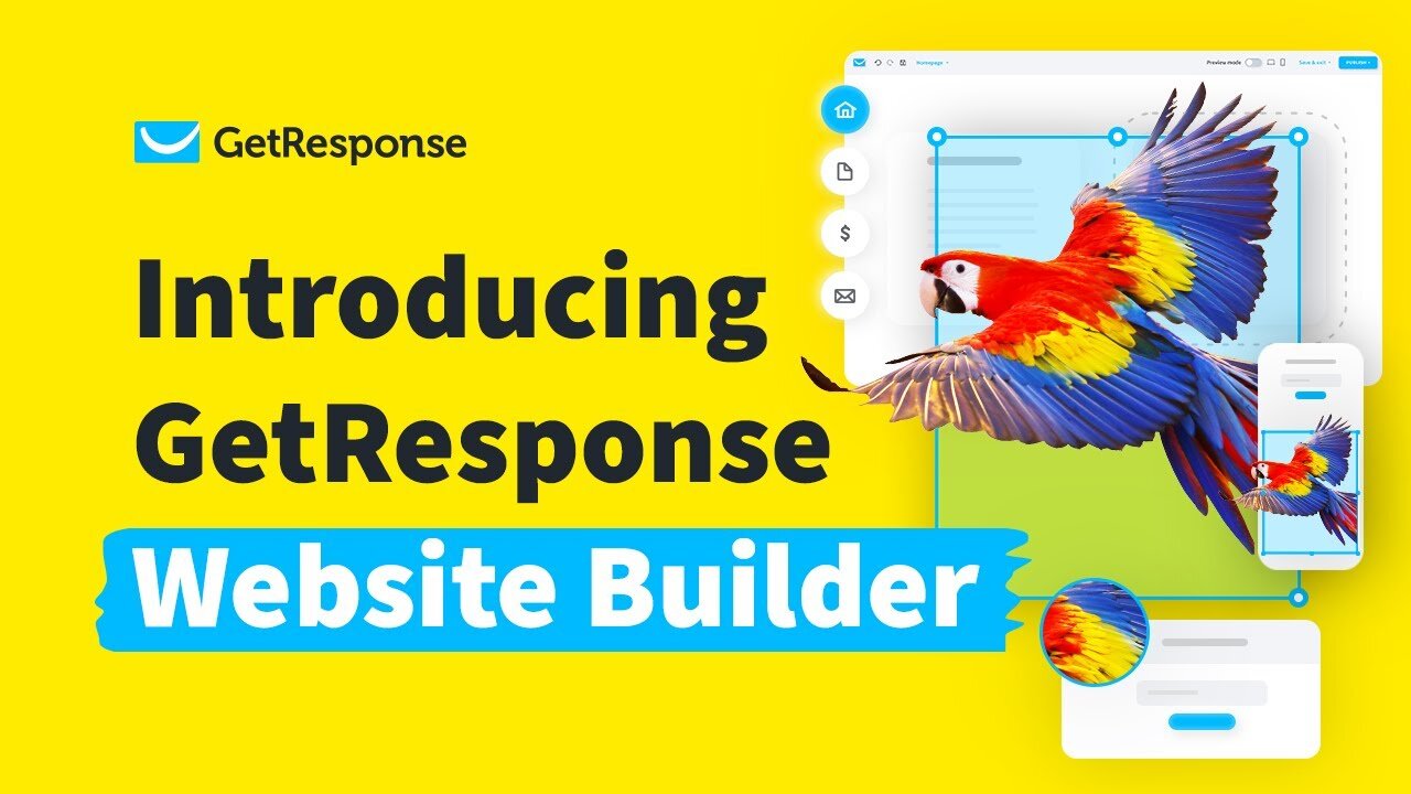 Introducing GetResponse's AI-Driven Website Builder | Create your Website for FREE