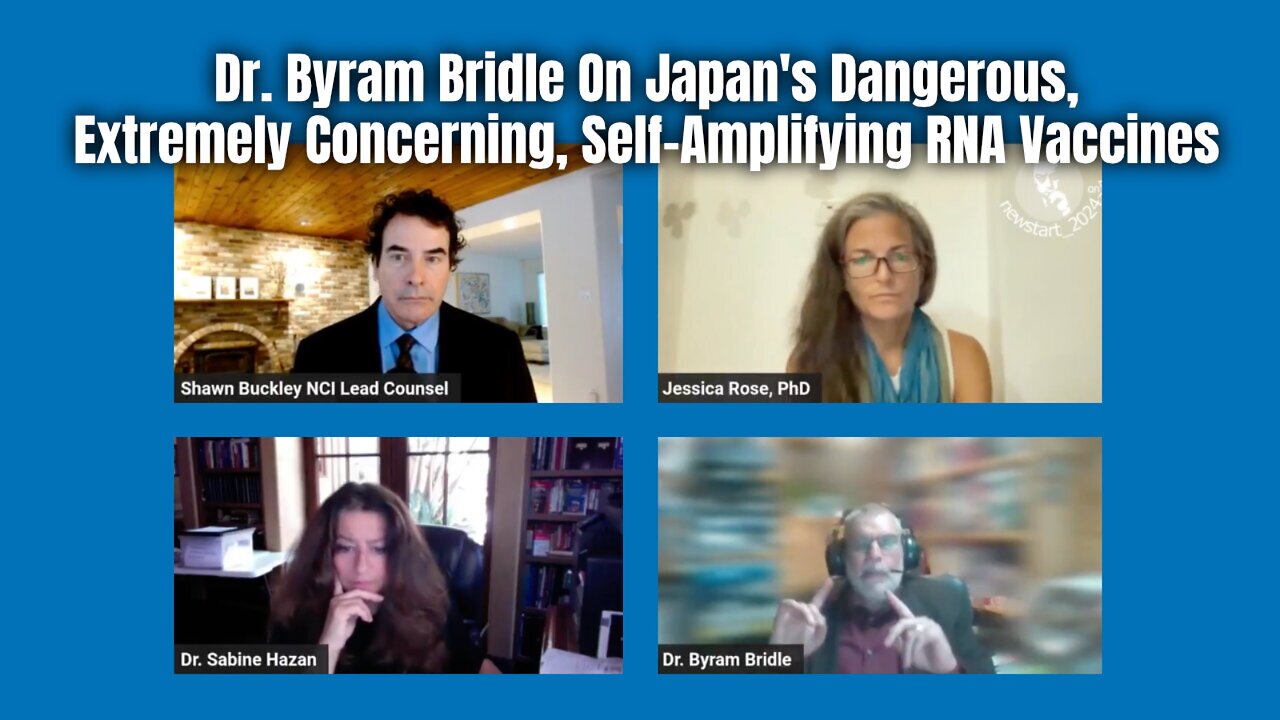 Dr. Byram Bridle On Japan's Dangerous, Extremely Concerning, Self-Amplifying RNA Vaccines