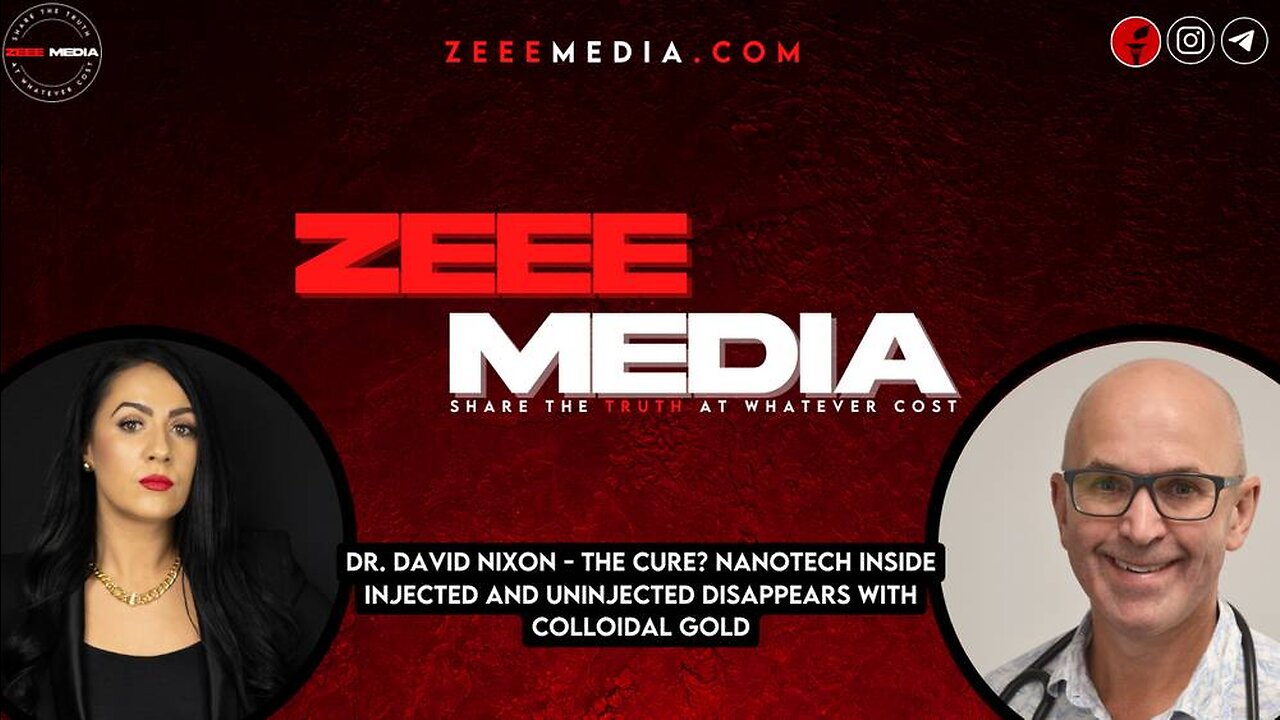 Dr. David Nixon – Nanotech Inside Injected & Uninjected DISAPPEARS with Colloidal Gold