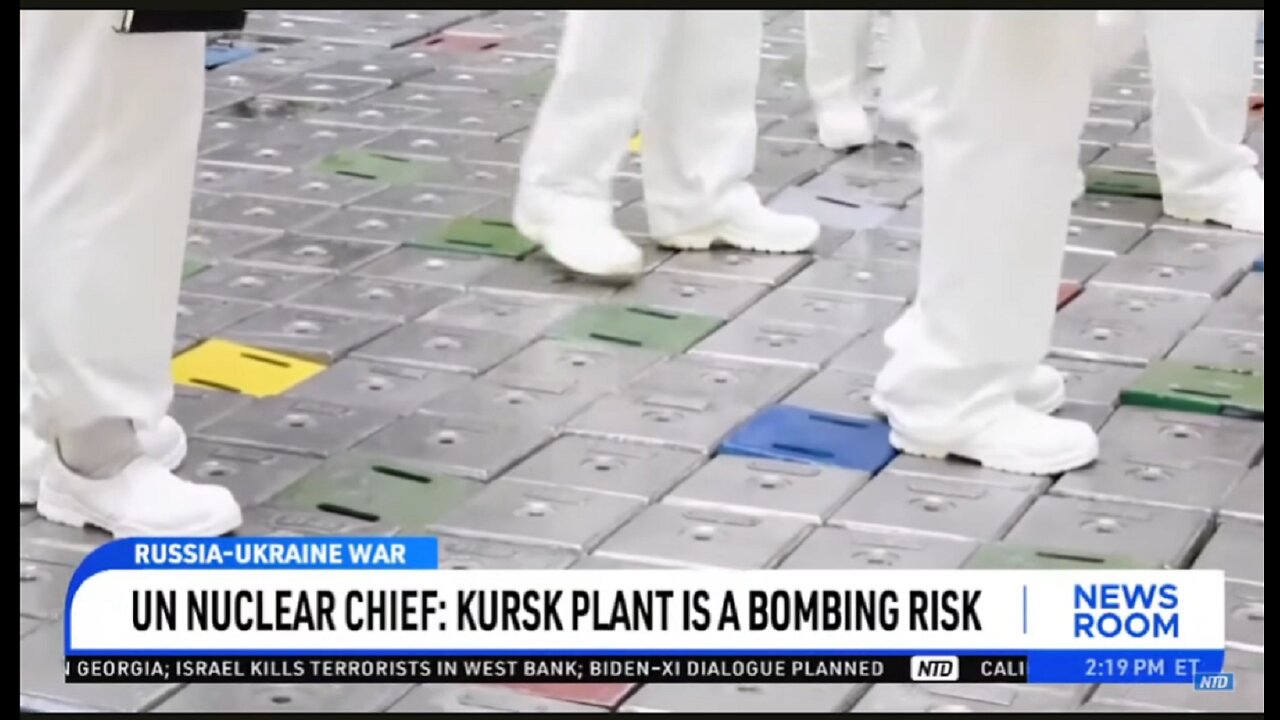 UN NUCLEAR CHIEF - KURSK PLANT IS A BOMBING RISK