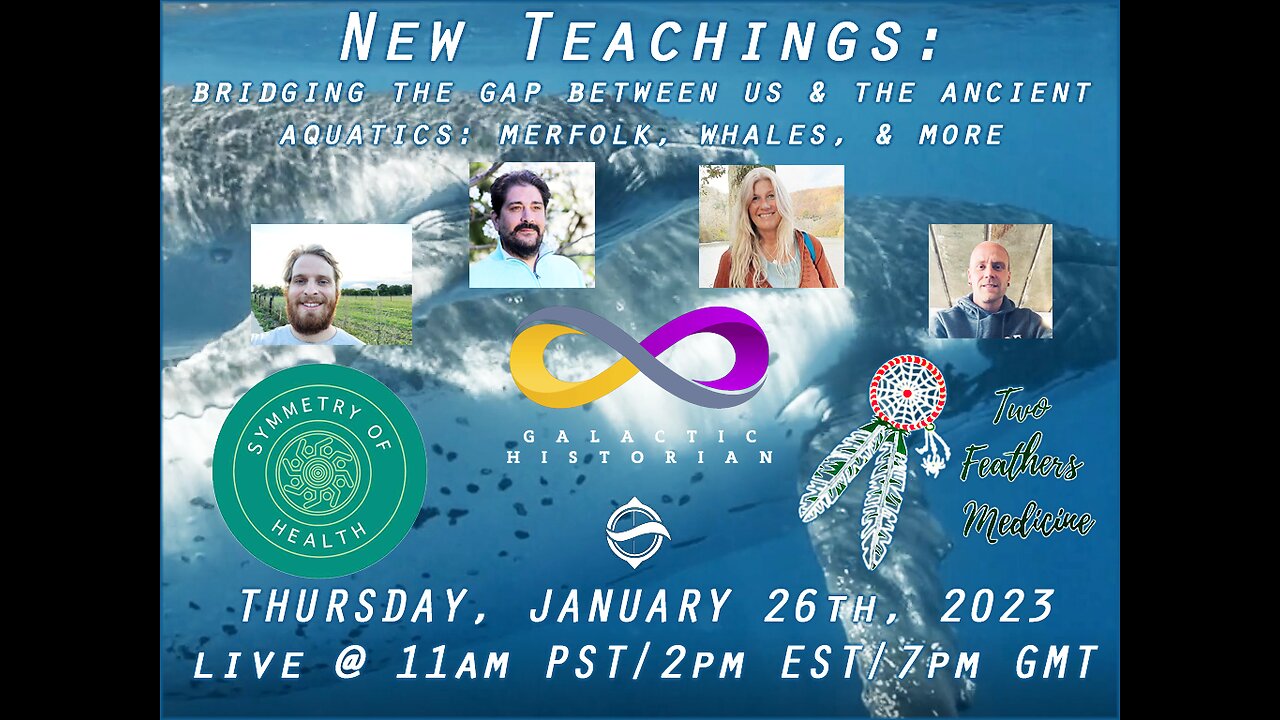 REPLAY: Bridging The Gap Between Us and The Ancient Aquatics (January 26th, 2023)
