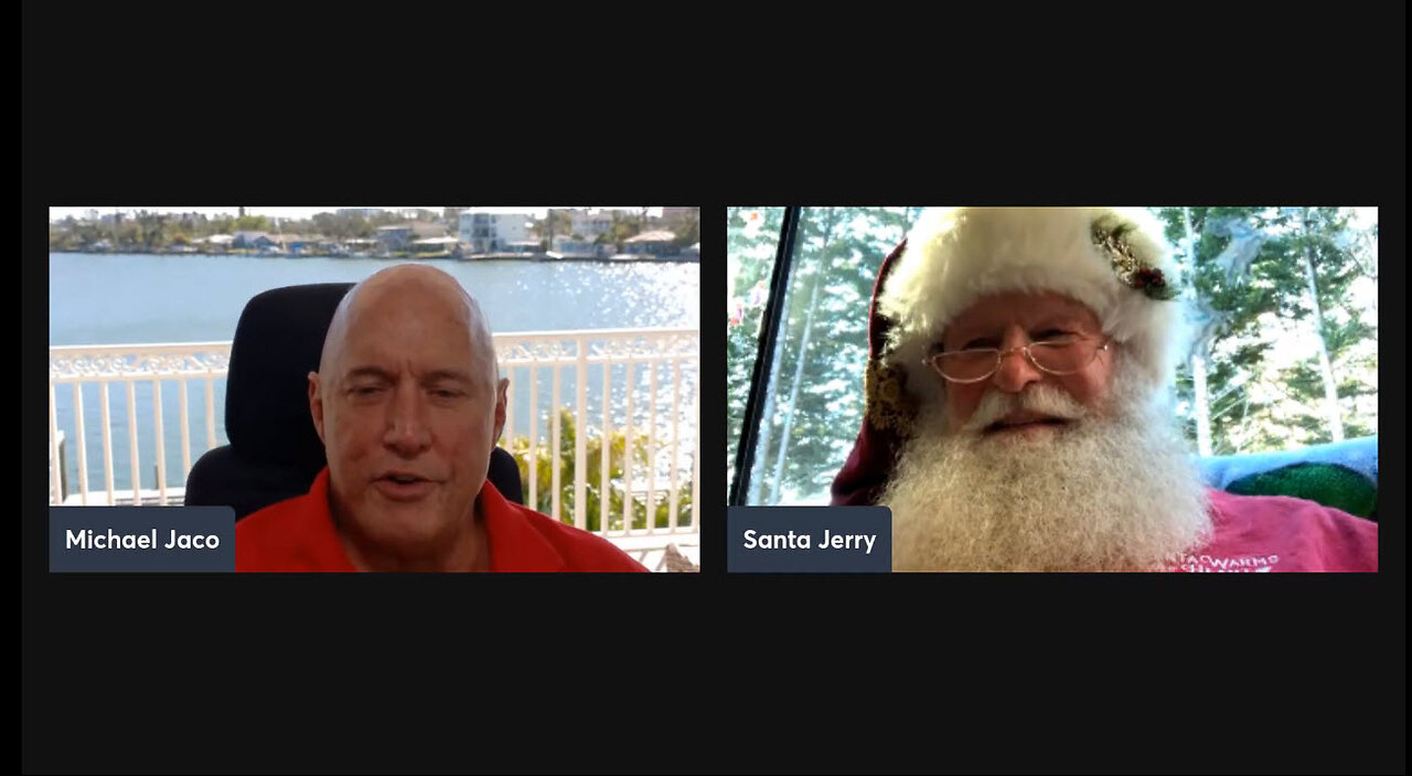 Santa Jerry on excursion from the North Pole gives us insights on the holiday cheer so far.