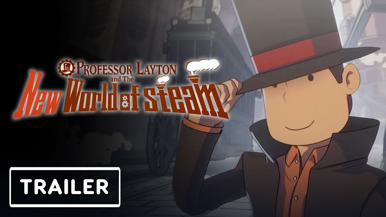 Professor Layton and the New World of Steam - Teaser Trailer | Nintendo Direct 2023