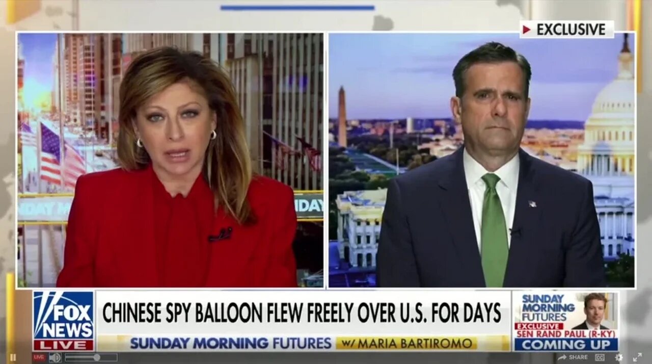 "It's NOT True. I Can Refute It" - Former DNI Ratcliffe Is Latest to Confirm NO Spy Balloons Over US