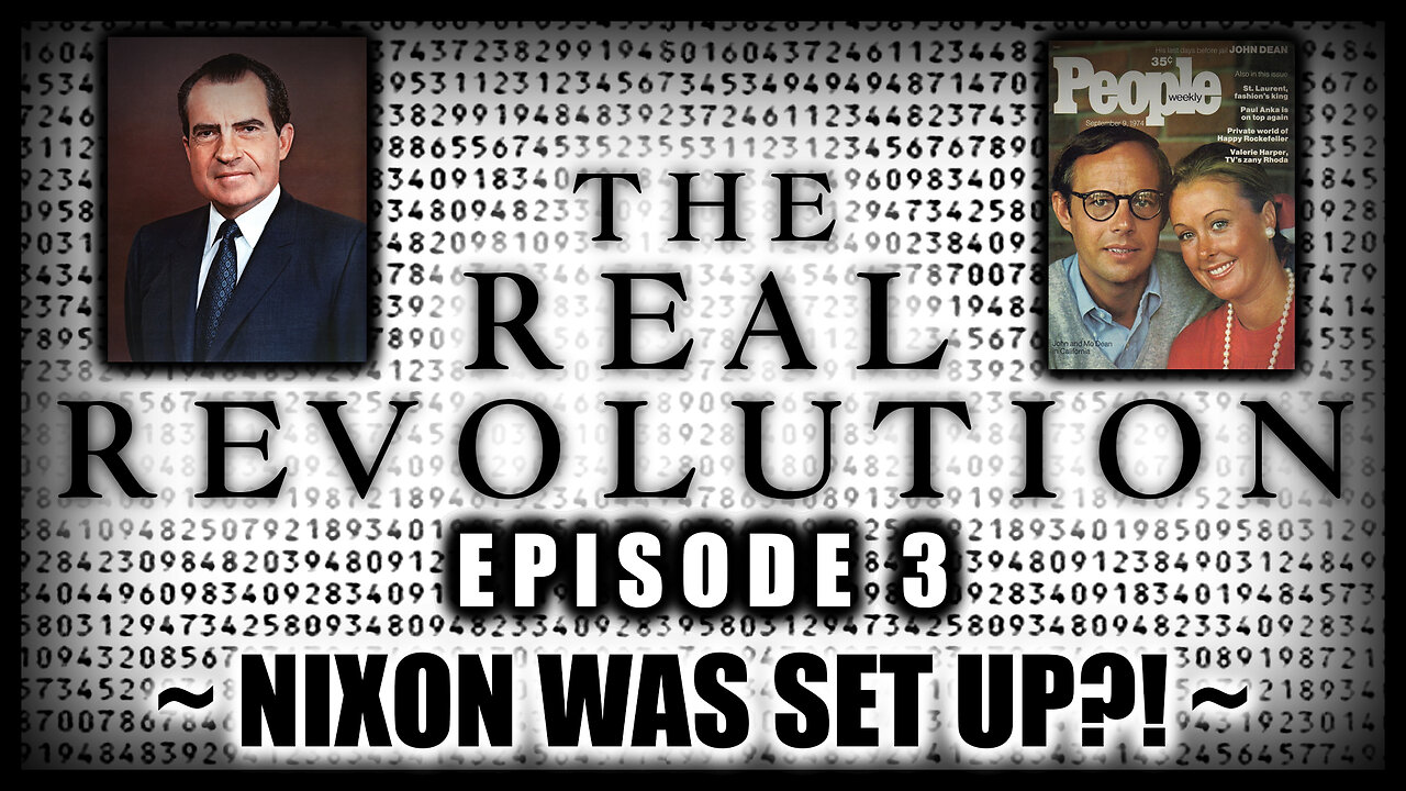 Ep.3: Was Richard Nixon Set up?? How close are politicians and the media?? ~ and more!