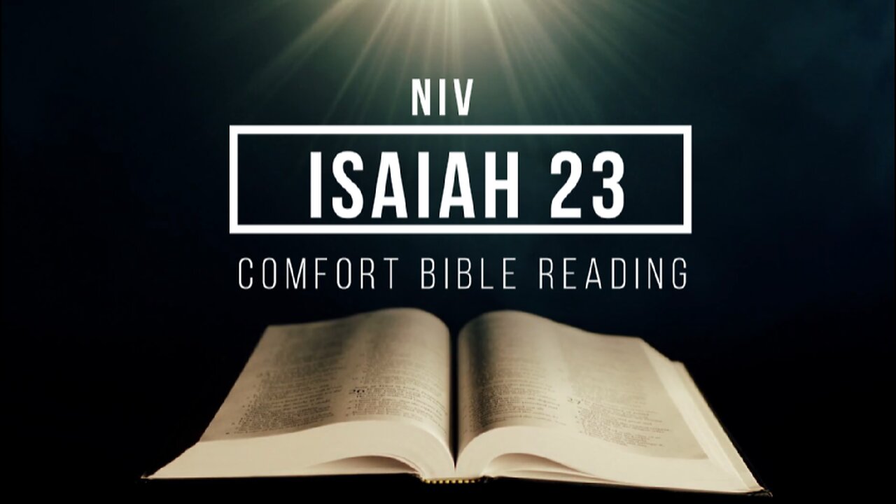 Isaiah Chapter 23: Reading the Book of Isaiah 23 ( NIV )
