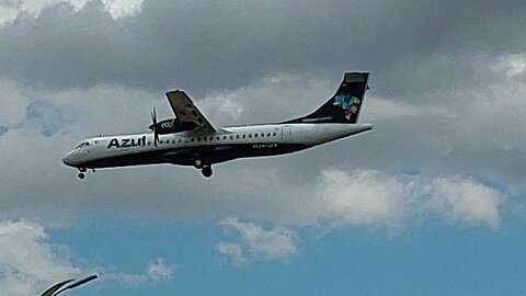 ATR72-600 PR-AKM vindo de Tefé para Manaus