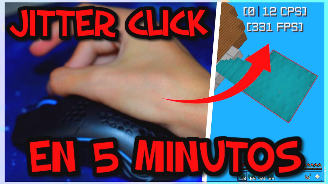 ❌COMO HACER JITTER CLICK FÁCIL EN 5 MIN🚀!!!❌│Como HACER JITTER CLICK para PUENTES y PVP con buen AIM