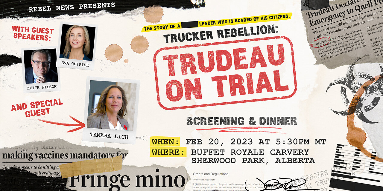 Two new Edmonton showings of Trucker Rebellion: Trudeau on Trial added!