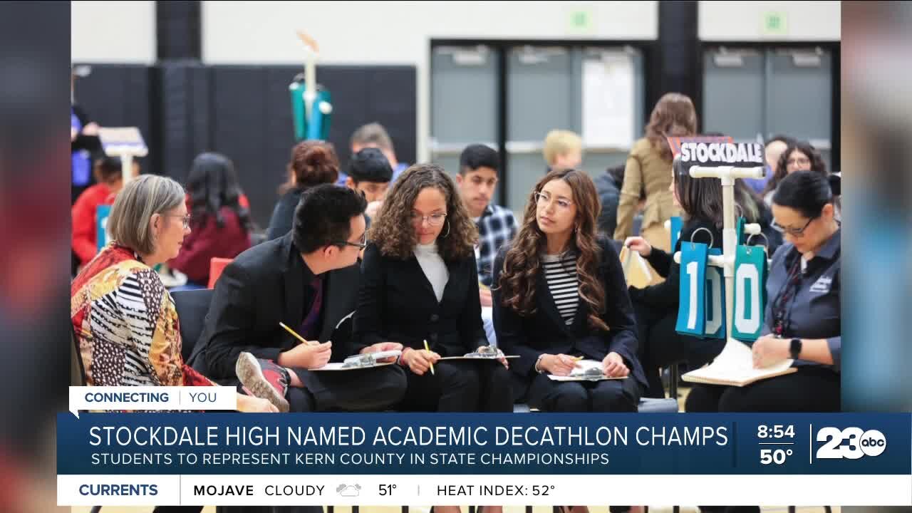 Stockdale High named Academic Decathlon champs