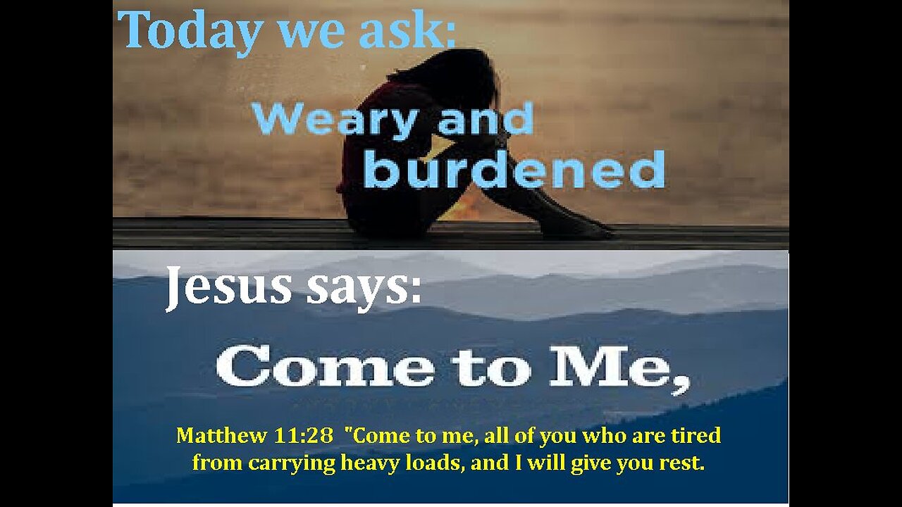 Weary Body.. Heavy Heart