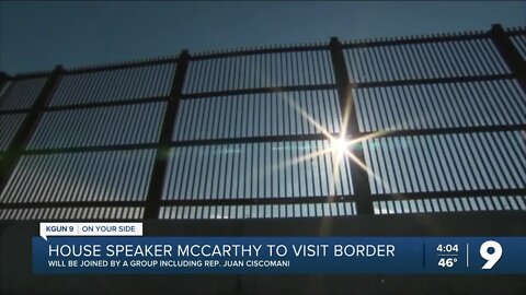 Speaker McCarthy to lead border visit