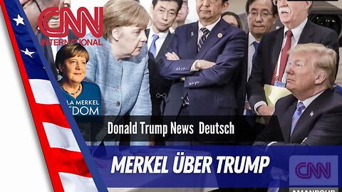 Angel Merkel äussert sich zu Donald Trump in einem CNN Interview.