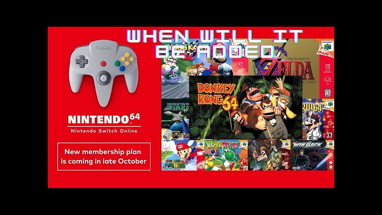 Why Isn’t Donkey Kong 64 On Nintendo Switch Online??