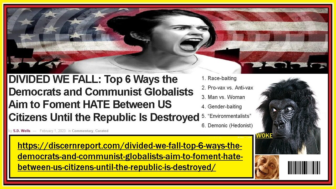 WOKE HATE WEAPONIZATON