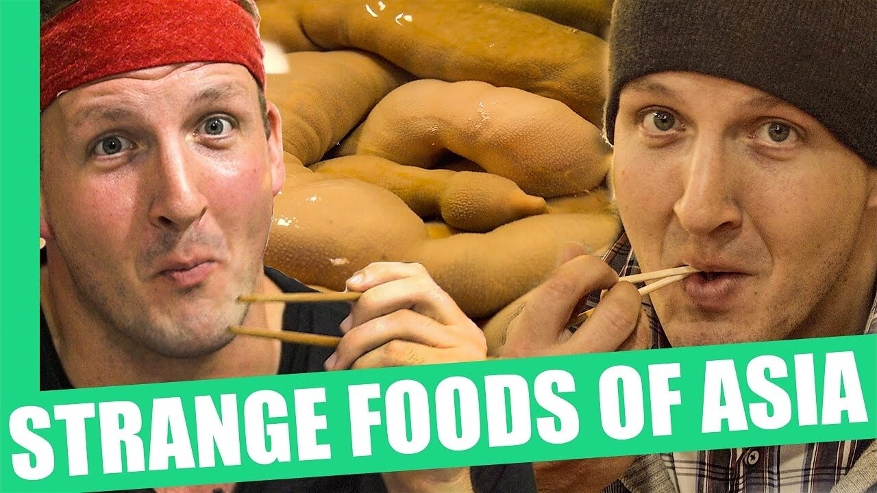 Most STRANGE FOODS of Philippines, Vietnam and Korea!