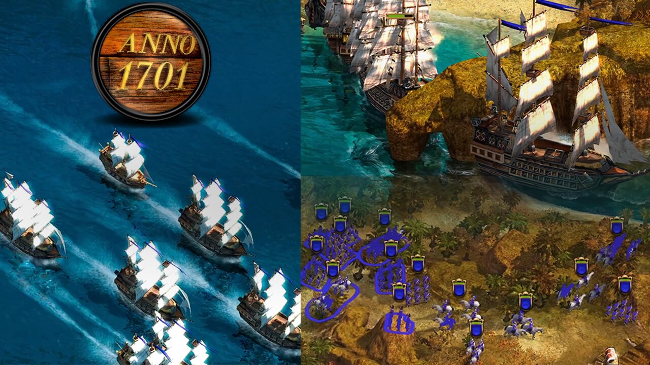 Attack the pirates kingdom | Anno 1701 war | Phil Gaming OP