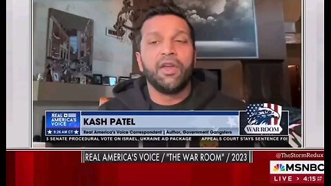 Kash Patel -Going After Conspirators In Both Government And Media