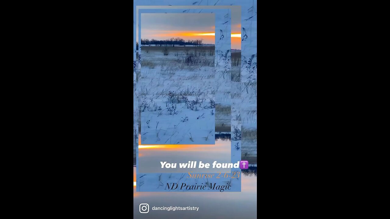 You will be found✝️