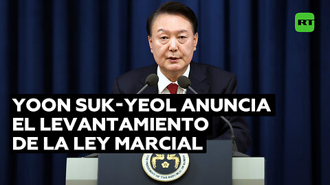 El presidente de Corea del Sur anuncia el levantamiento de la ley marcial