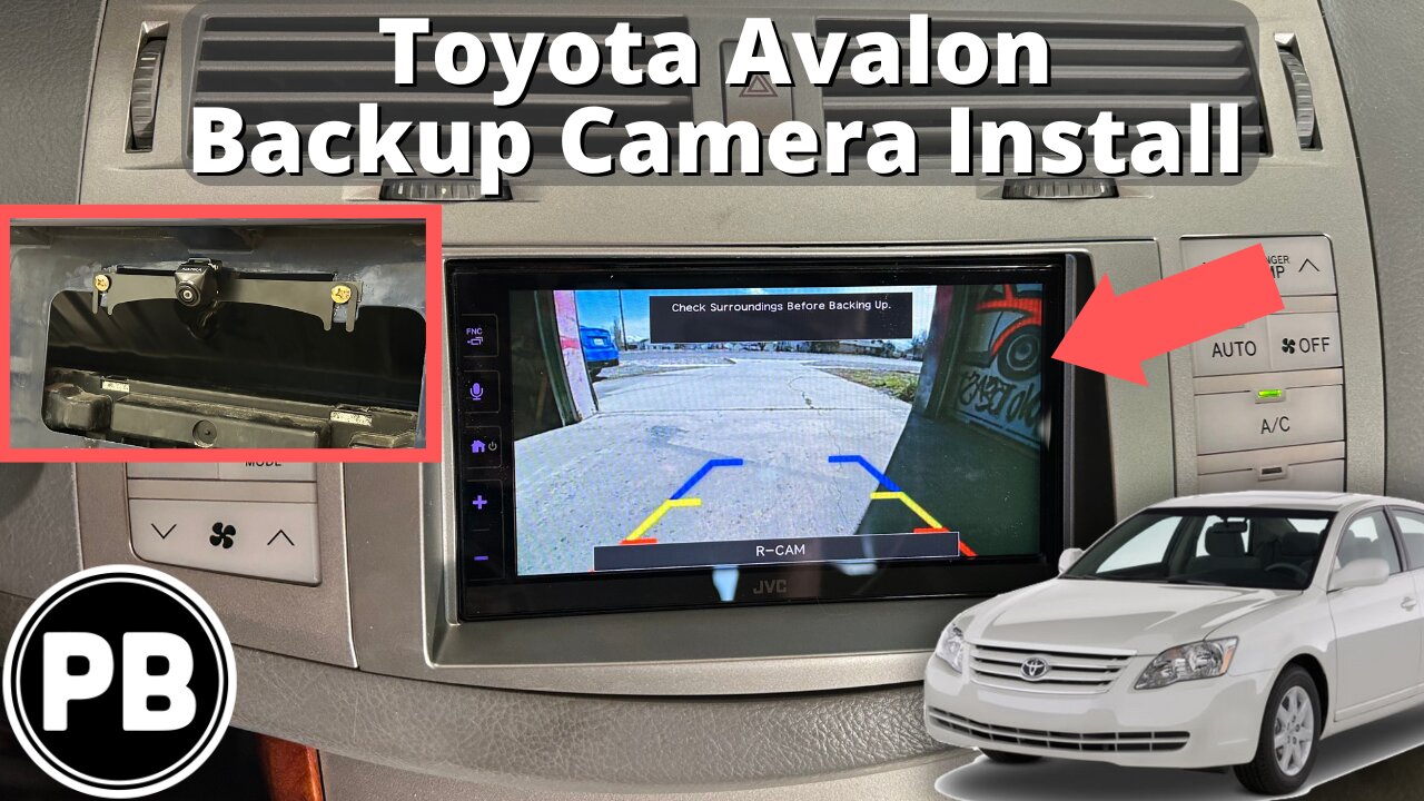 2005 - 2010 Toyota Avalon Backup Camera Install