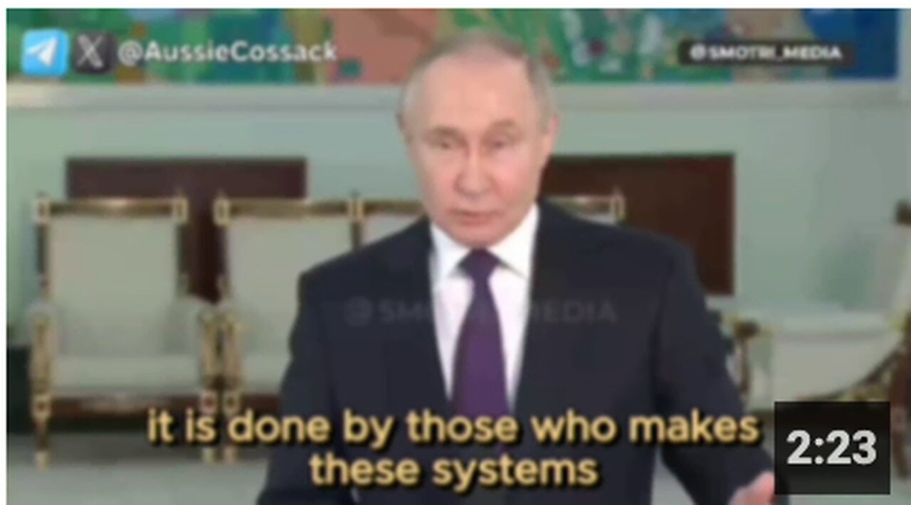 Putin on NATO operating the long-range weapons in Ukraine