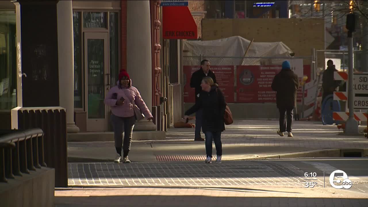 Downtown Cleveland Alliance occupancy and foot traffic are increasing