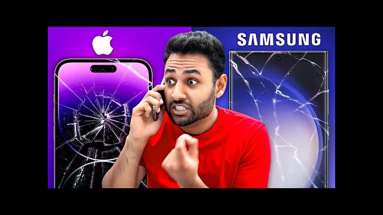 Apple vs Samsung Customer Service Battle!