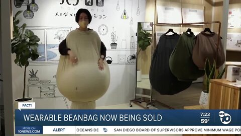 Fact or Fiction: Wearable bean bag hits the market?