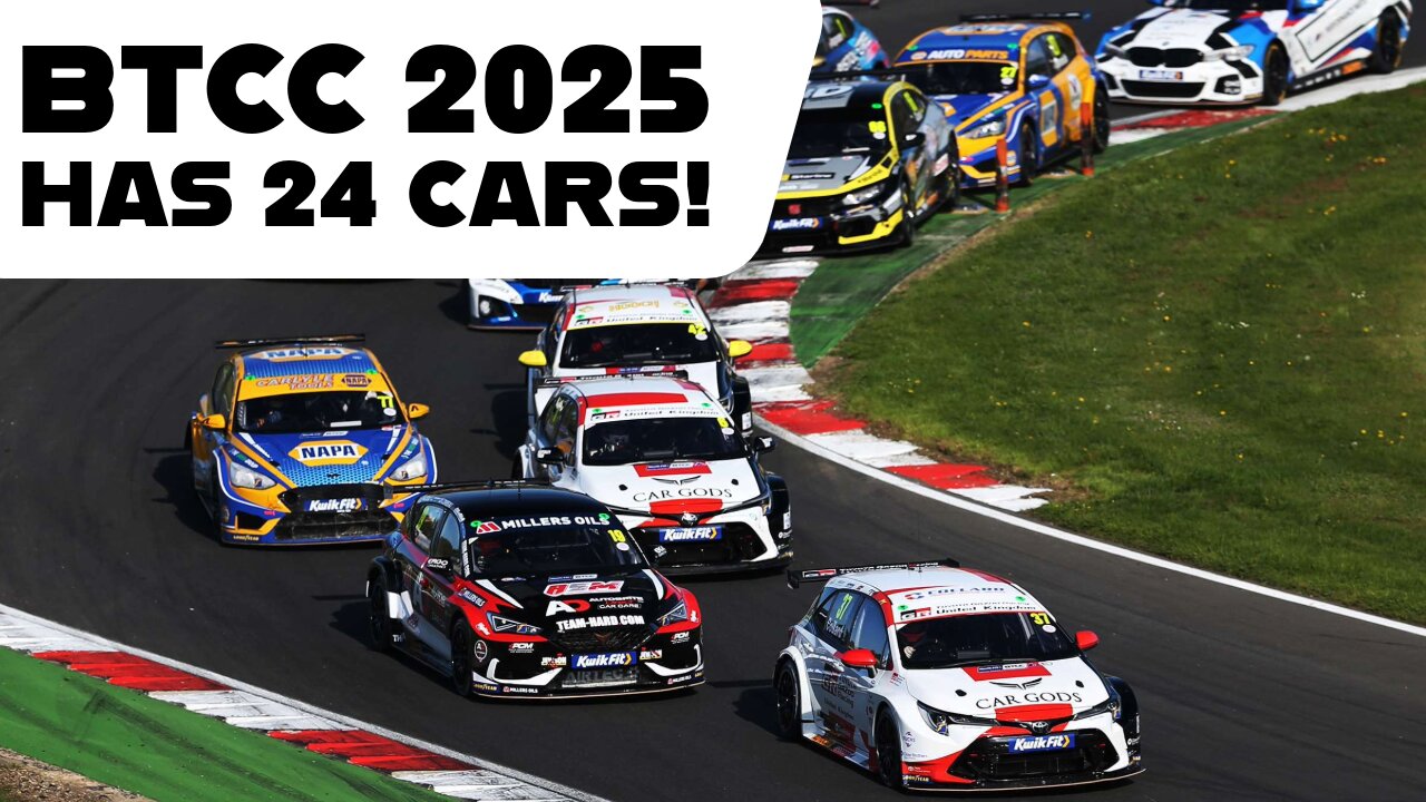 BTCC 2024 has 24 Cars