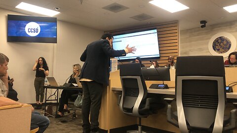 Stop Anti-White Racist Wokeness at CCUSD meeting