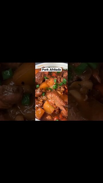 Pork Ribs Afritada in Pork and Beans | Learn How to Cook | #cooking #recipe #porkafritada