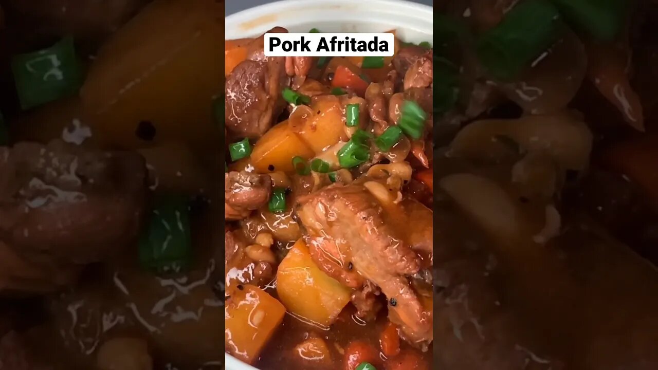 Pork Ribs Afritada in Pork and Beans | Learn How to Cook | #cooking #recipe #porkafritada