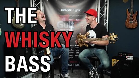 A Warwick Bass Made in Whisky? Only at GuitCon2018