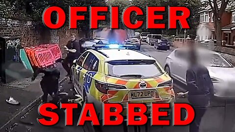 Officer Stabbed In Ambush Attack By Crazed Maniac In Europe - LEO Round Table S09E199