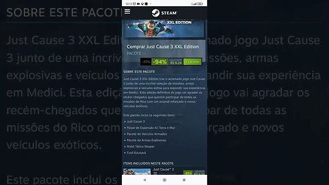 Just Cause 3 XXL Edition, Promoção na Steam