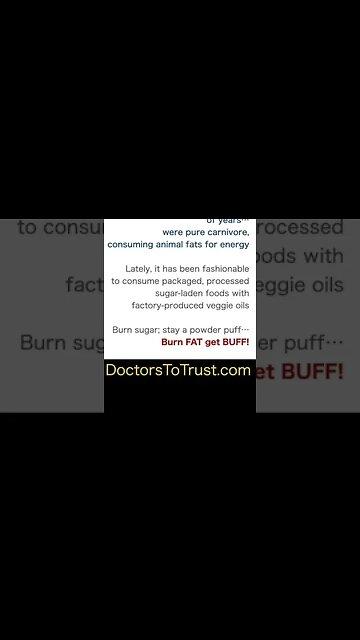 DoctorsToTrust.com: Burn Fat Get BUFF!! #shorts