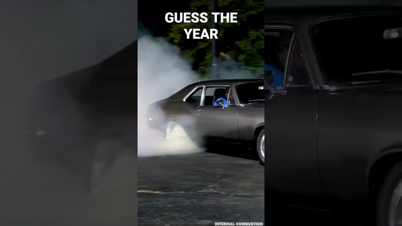 What year Chevy II Nova?? #supercharger #blower #burnout #chevynova #bigblock #v8