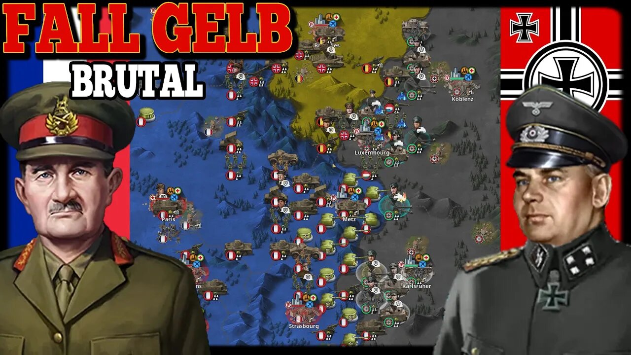 FALL GELB BRUTAL! Great Patriotic War World Ablaze Mod