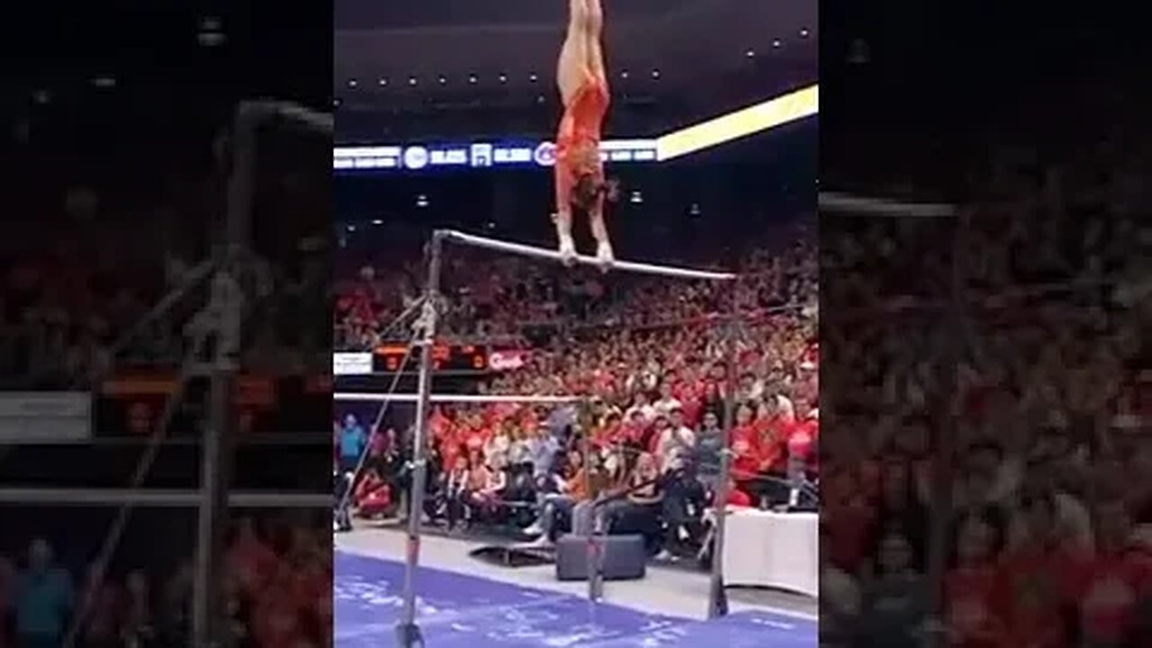 Suni Lee scores another 10 on Bars - LSU at Auburn 2/10/23 #shorts