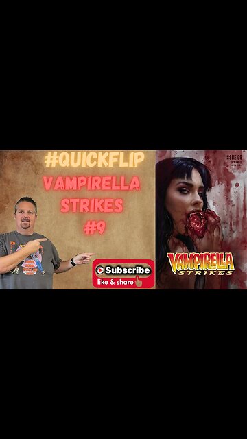 Vampirella Strikes #9 Dynamite #QuickFlip Comic Book Review Tom Sniegoski,Jonathan Lau #shorts
