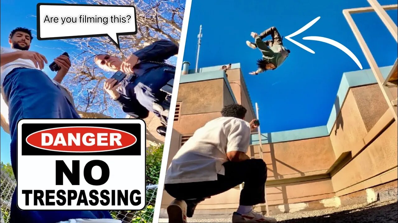 Rooftop Parkour Training | Los Angeles 🇺🇸