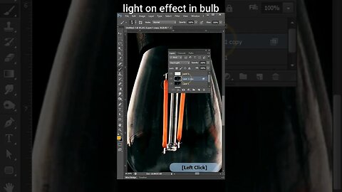 Quickly Add Realistic Light in Photoshop Glow Effect Tutorial | Glowing Effect #shorts #photoshop