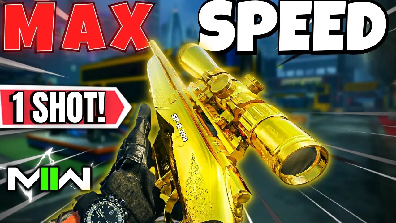 THE *FASTEST* ONE SHOT SPR GOT ME REPORTED! *MUST USE* -BEST SP-R 208 CLASS SETUP MW2