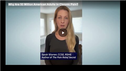 Why Are 50 Million American Adults in Chronic Pain?